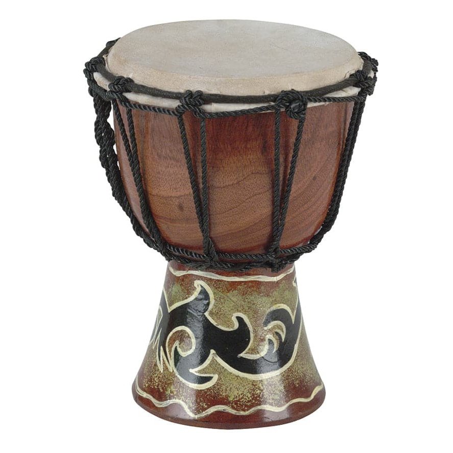 Toca Rope Tuned 4'' Mini Djembe