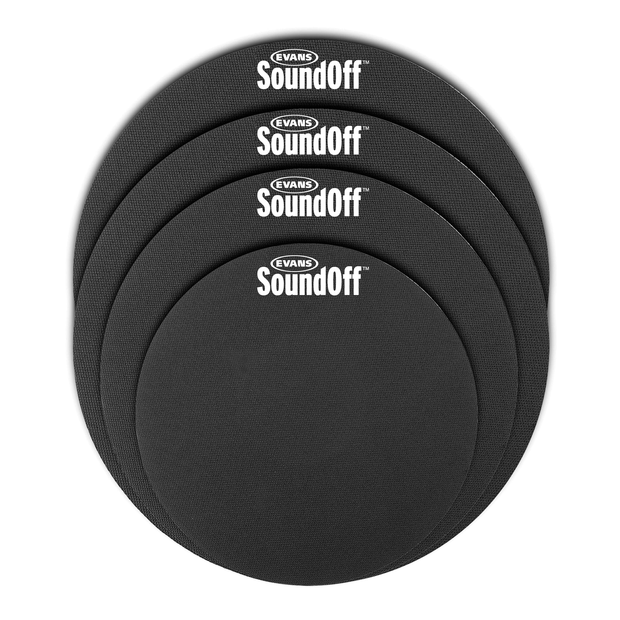 Evans SoundOff Drum Mute Box Set 10/12/14/14
