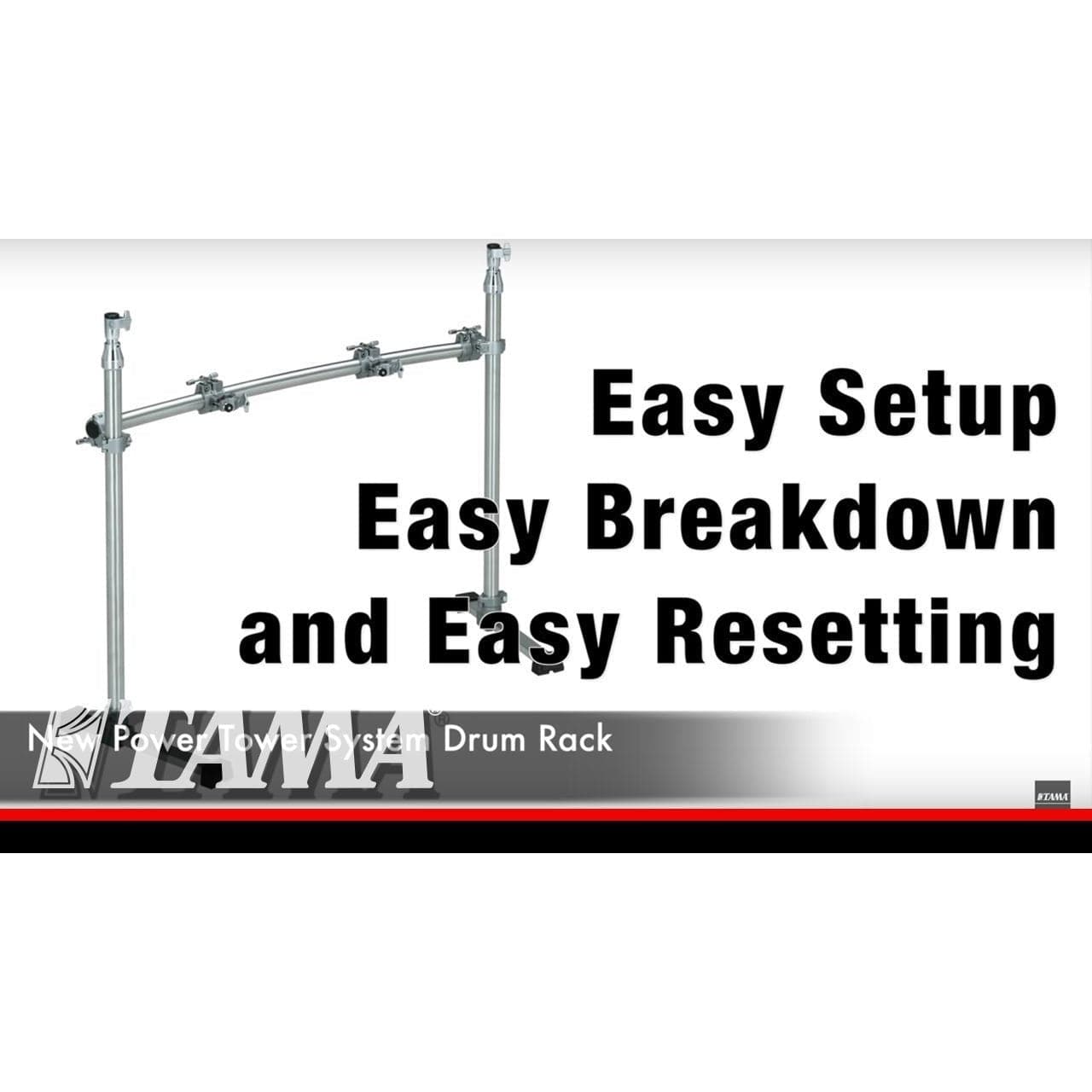 Tama PMD1100A Additional Rack System Unit w/1100mm bar