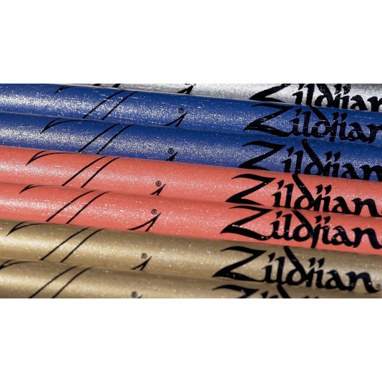 Zildjian 5A Chroma Gold Drum Stick - Metallic Paint