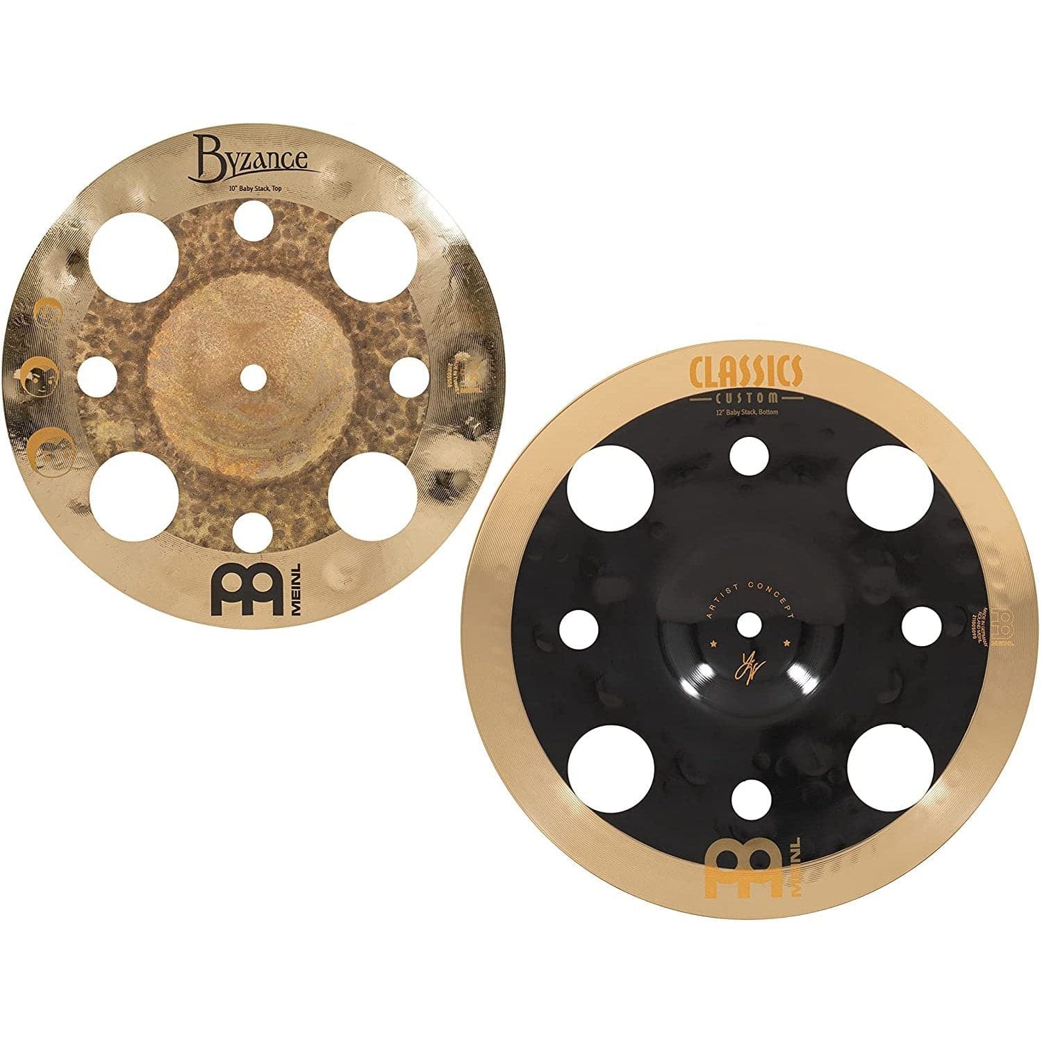 Meinl Artist Concept Luke Holland Baby Stack 10"/12"