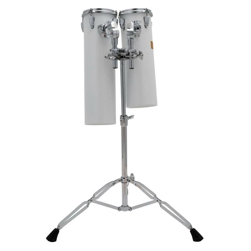 Pearl Rocket Toms with Stand 18 & 21" - White