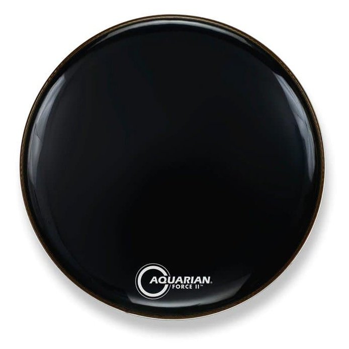 Aquarian Full Force II Bass Drum Head 18" Black