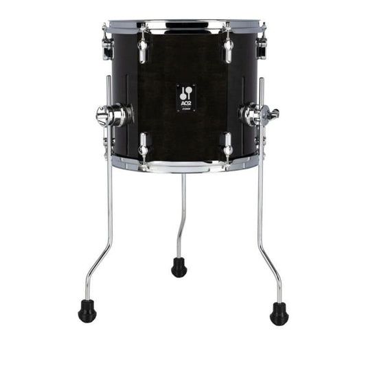 Sonor AQ2 14x13 Maple Floor Tom - Transparent Black