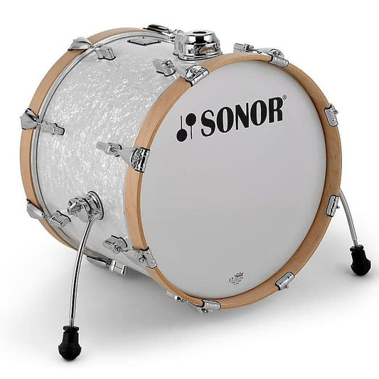 Sonor AQ2 Bass Drum 20x16 w/Mount Plate White Marine Pearl