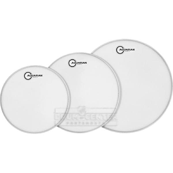 Aquarian Drum Head PrePacks : Texture Coated PrePack 10/12/14