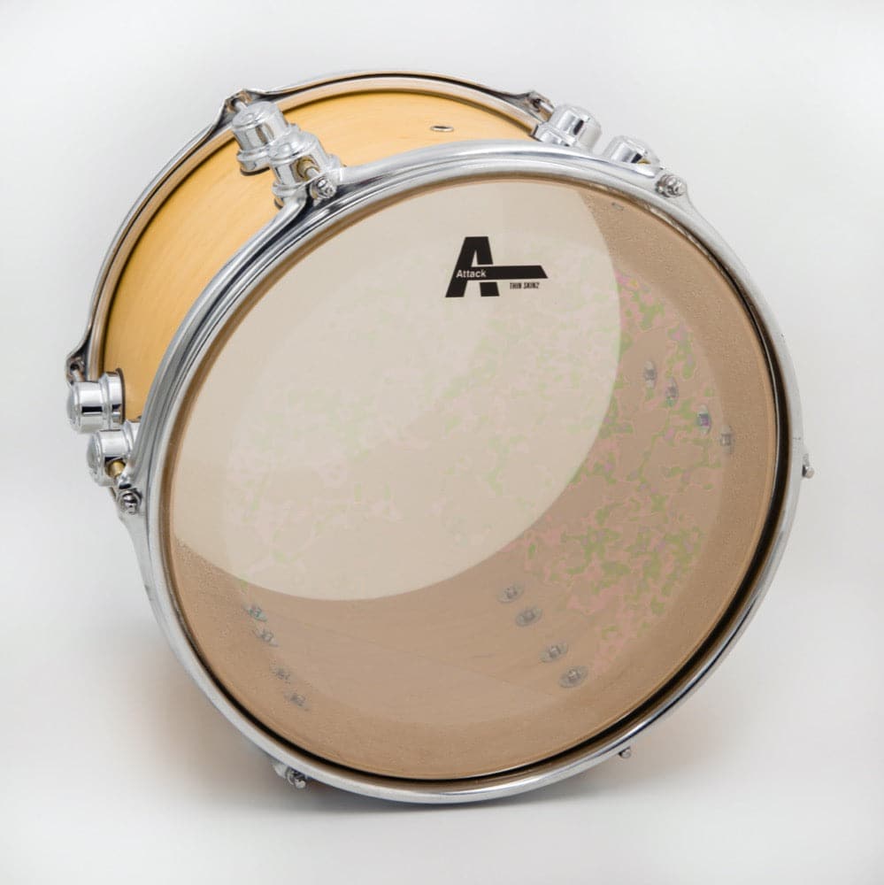 Attack Thin Skin 2 Series 2 Ply Medium Thin Clear Drum Head - 14"