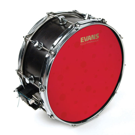 Evans Hydraulic Coated Red Drum Head 14"