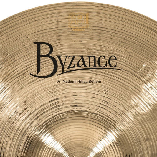 Meinl Byzance Brilliant Medium Hi Hat Cymbals 14