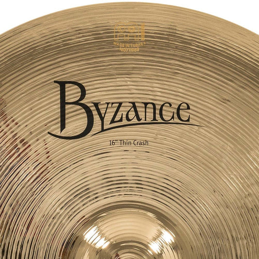 Meinl Byzance Brilliant Thin Crash Cymbal 16