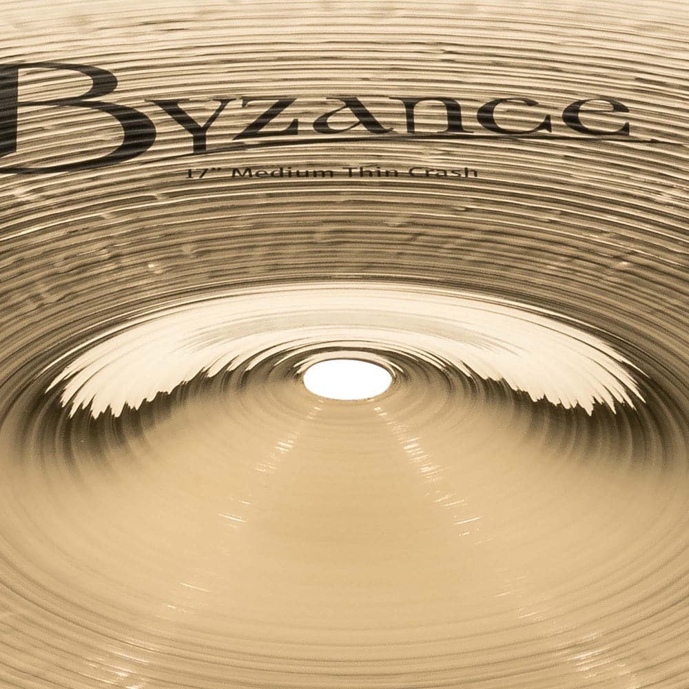 Meinl Byzance Brilliant Medium Thin Crash Cymbal 17