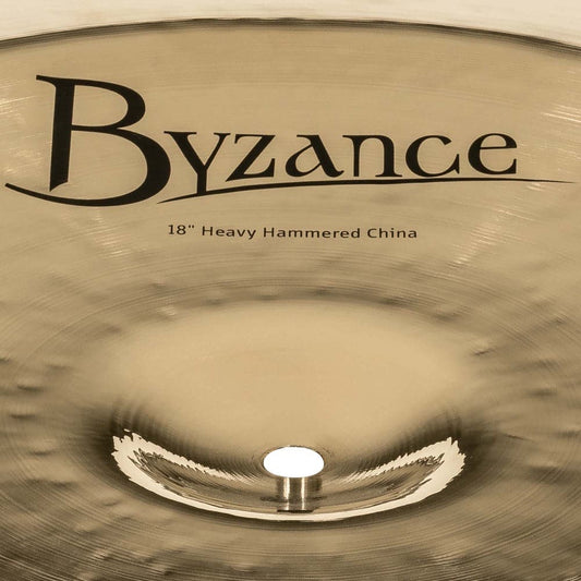 Meinl Cymbals B18HHCH-B Byzance Brilliant 18-Inch Heavy Hammered China
