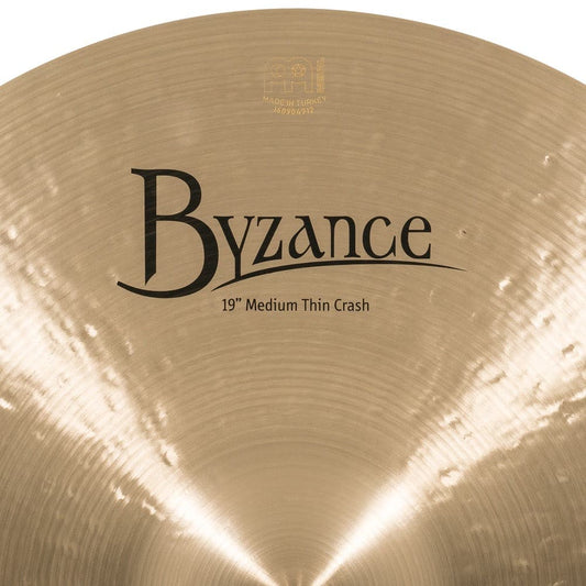 Meinl Byzance Traditional Medium Thin Crash Cymbal 19