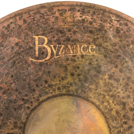 Meinl Byzance Extra Dry Thin Crash Cymbal 20