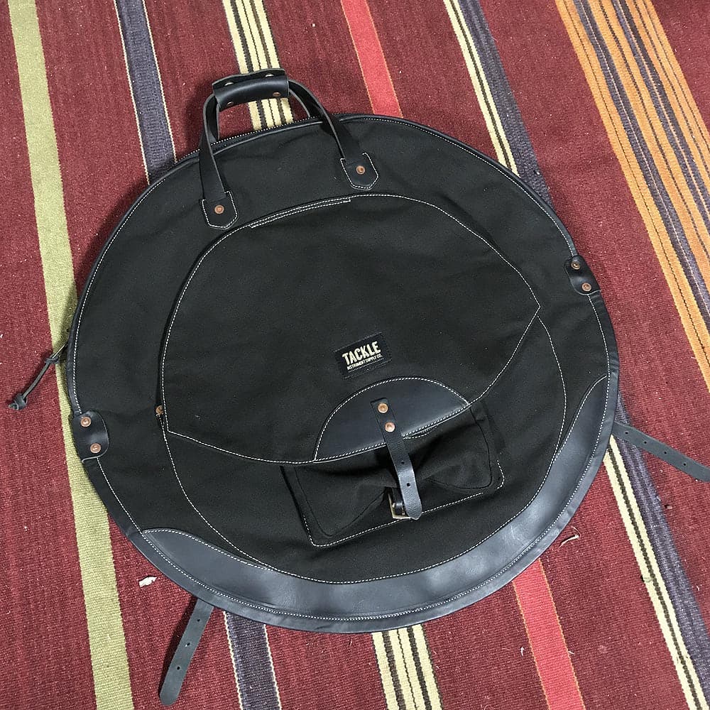 Tackle Instrument Supply Backpack Cymbal Bag 24" Black