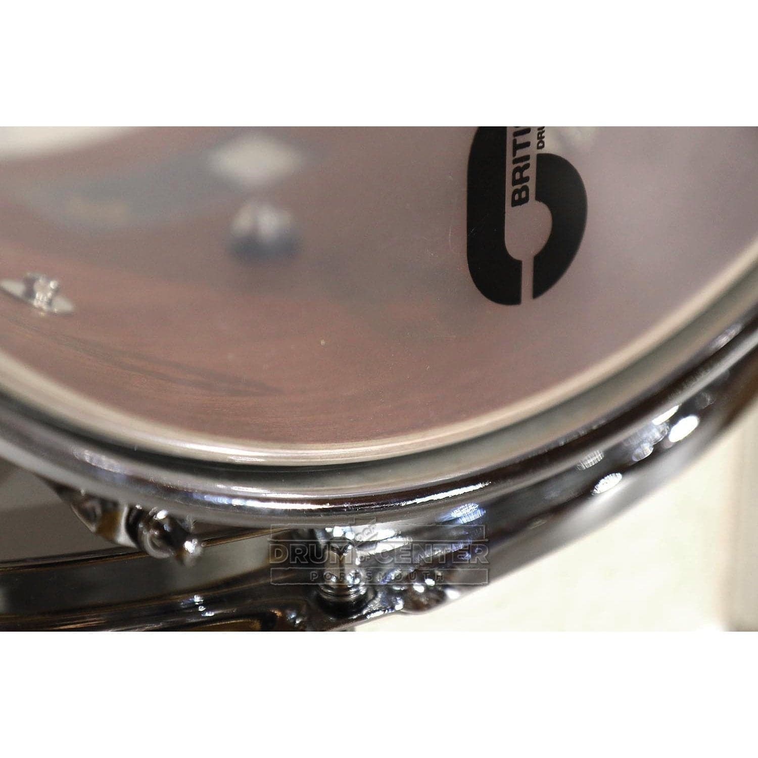 British Drum Company Lounge Series Club 3pc Drum Set 12/16/22 - Wiltshire White