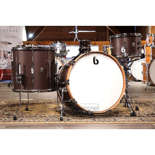 British Drum Company Lounge Club 3pc Drum Set Kensington Crown
