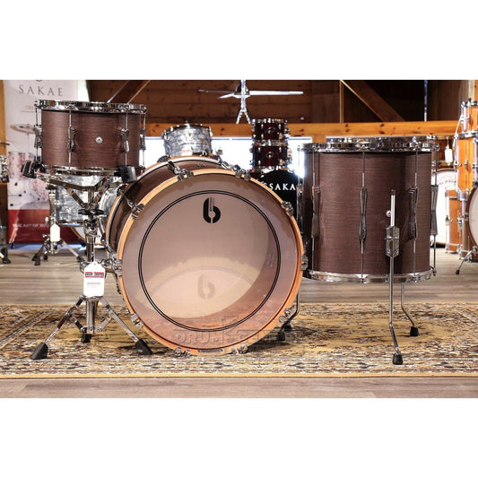 British Drum Company Lounge Club 3pc Drum Set Kensington Crown