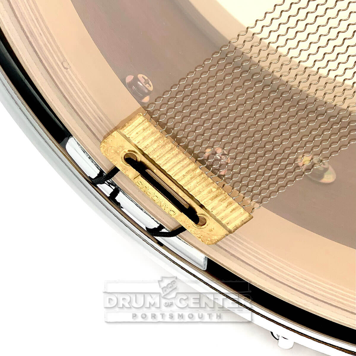 Canopus Mahogany Snare Drum 14x6.5 Gloss Black