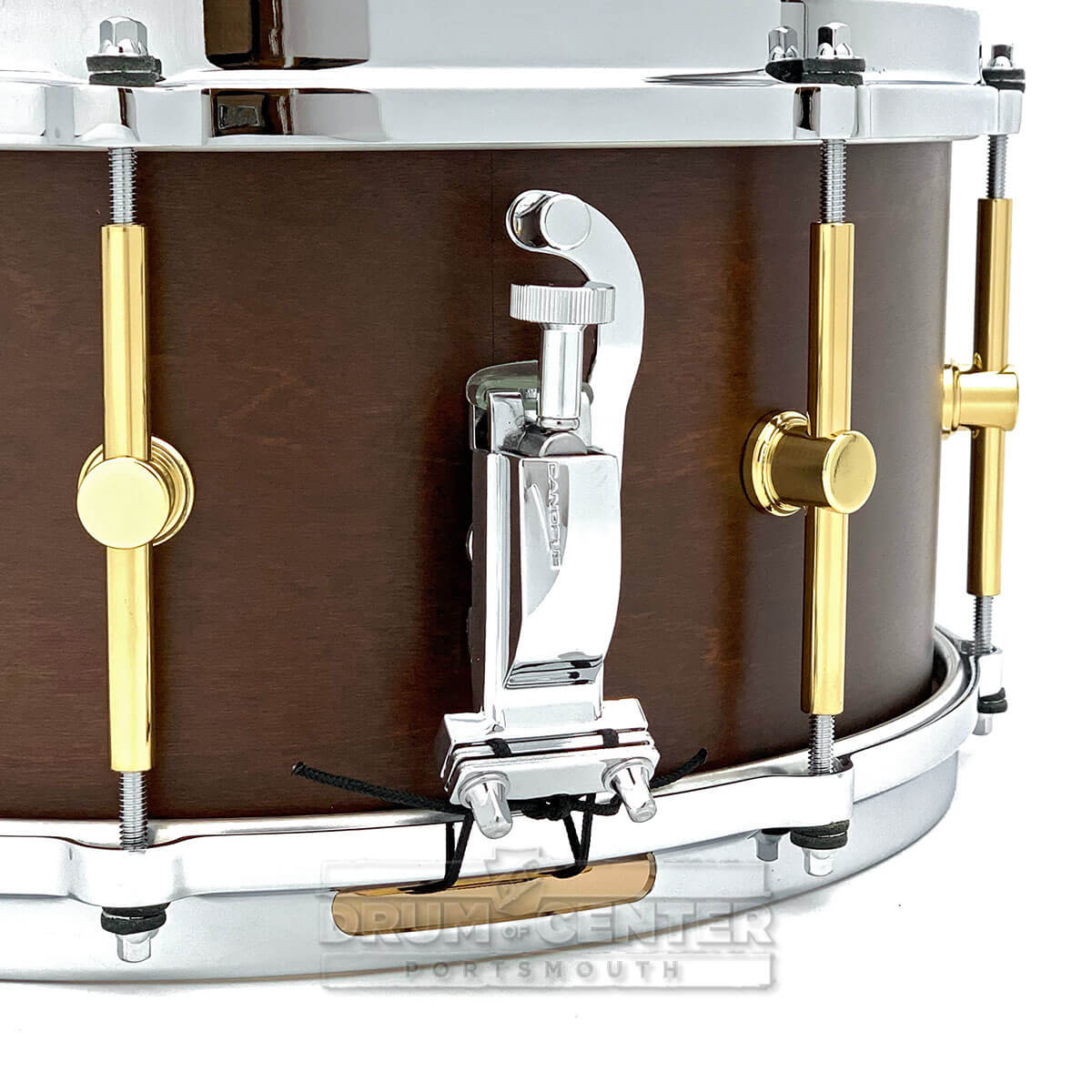 Canopus Neo Vintage M1 Snare Drum 14x6.5 Bitter Brown Oil