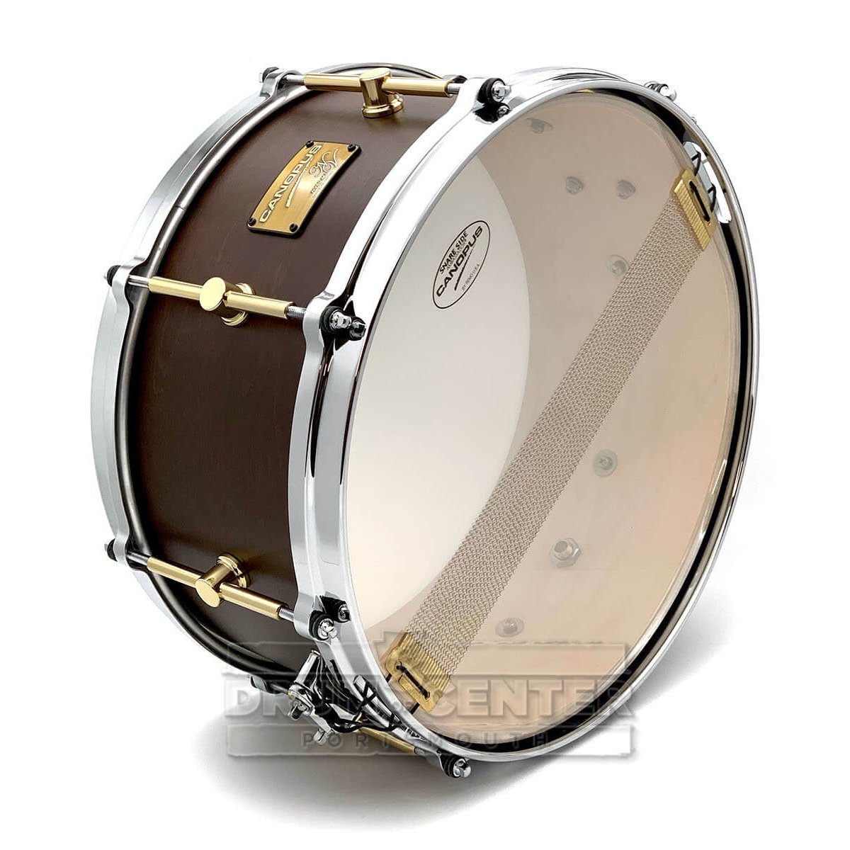 Canopus Neo Vintage M1 Snare Drum 14x6.5 Bitter Brown Oil