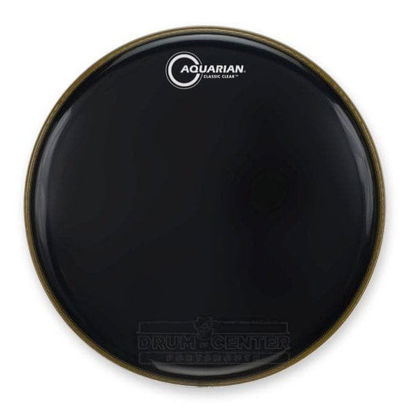 Aquarian Snare/Tom Heads : Classic Clear Drumhead 06 Black