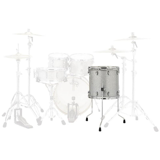 Gretsch Catalina Maple 14x14 Floor Tom Silver Sparkle