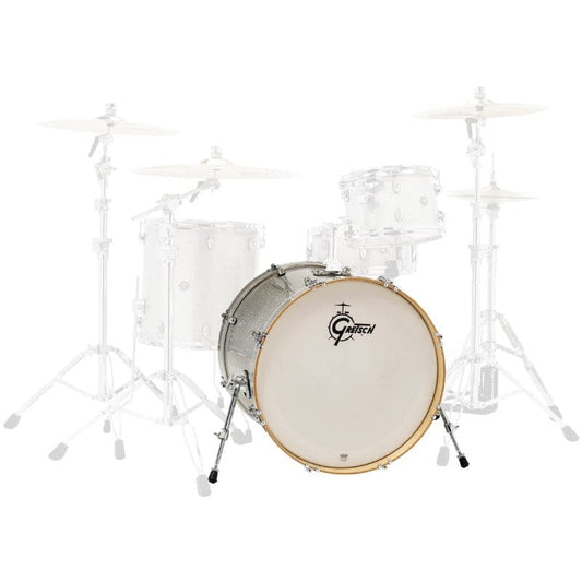 Gretsch Catalina Maple 20x16 Bass Drum Silver Sparkle