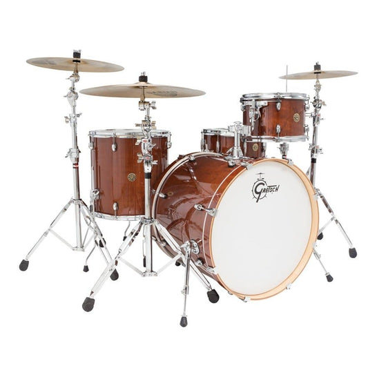 Gretsch Catalina Maple 4pc Rock Drum Set Walnut Glaze