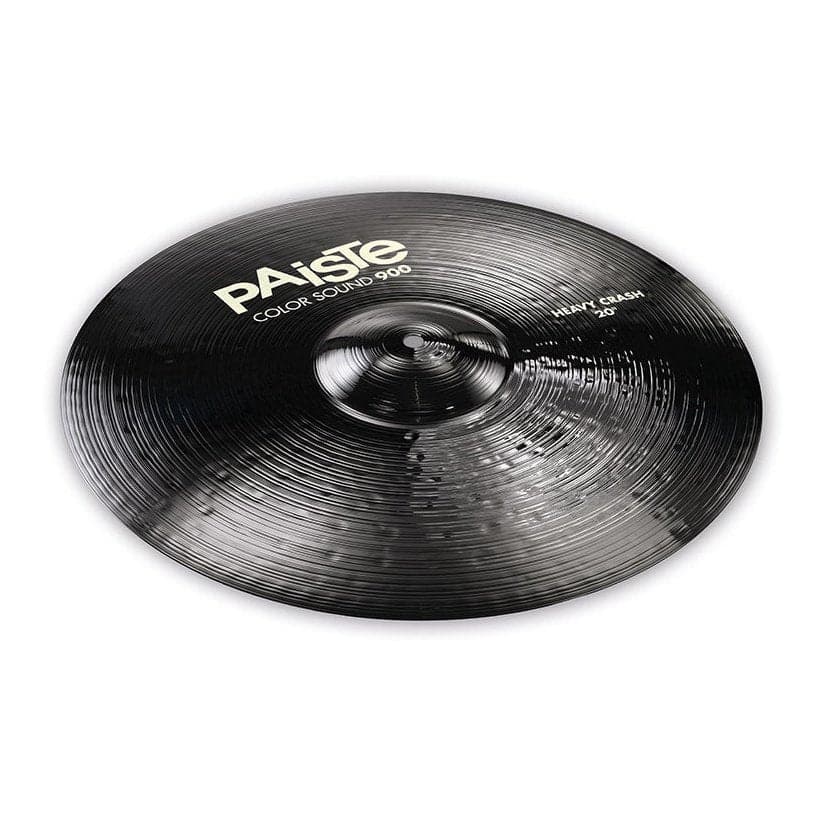 Paiste 900 Series Color Sound Black 20 Heavy Crash Cymbal