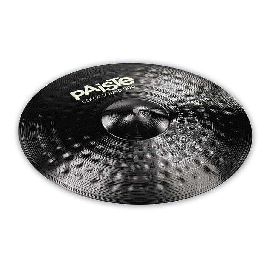 Paiste 900 Series Color Sound Black 22 Heavy Ride Cymbal