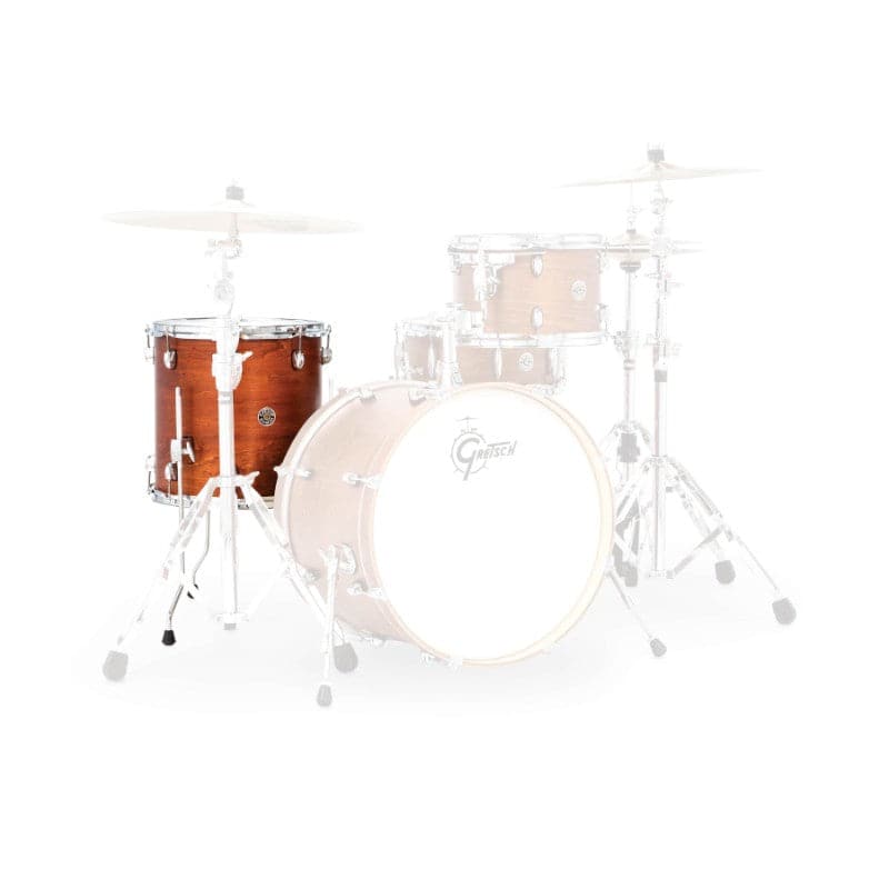 Gretsch Catalina Club Floor Tom - 14x12 - Satin Walnut Glaze