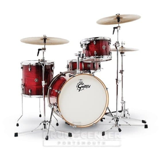 Gretsch Catalina Club 4 Piece Drum Set With 20 Bass Drum - Gloss Crimson Burst