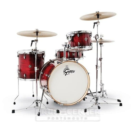 Gretsch Catalina Club 4 Piece Drum Set With 20 Bass Drum - Gloss Crimson Burst