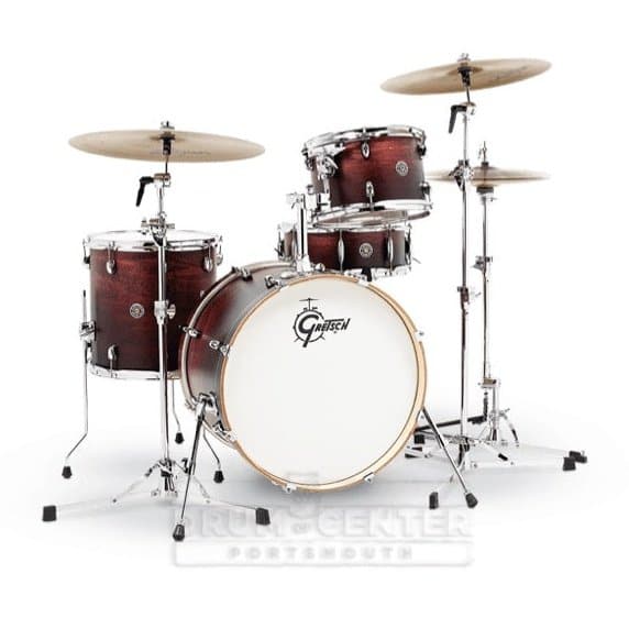 Gretsch Catalina Club 4 Piece Drum Set With 20 Bass Drum - Satin Antique Fade