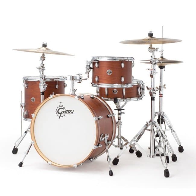 Gretsch Catalina Club 4pc Classic Drum Set Satin Walnut Glaze