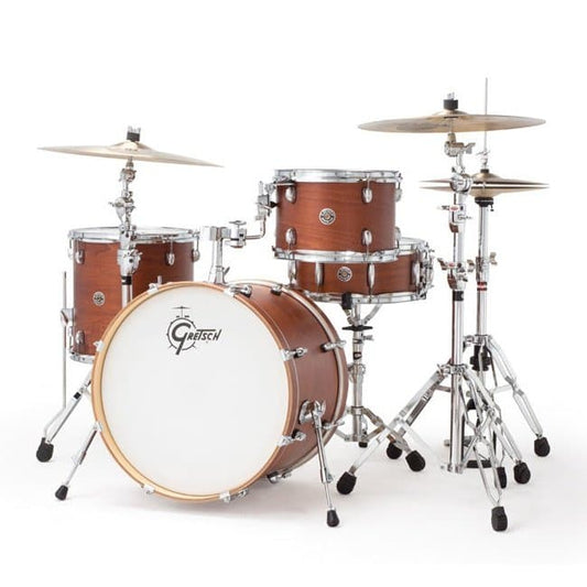 Gretsch Catalina Club 4pc Classic Drum Set Satin Walnut Glaze