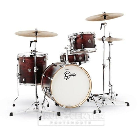 Gretsch Catalina Club 3 Piece Drum Set With 18 Bass Drum - Satin Antique Fade