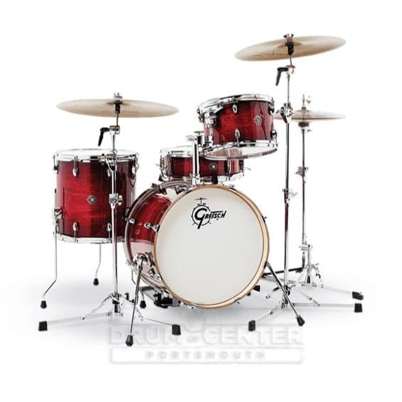 Gretsch Catalina Club 4 Piece Drum Set With 18 Bass Drum - Gloss Crimson Burst