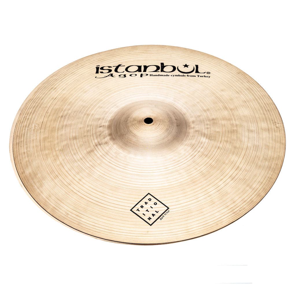 Istanbul Agop Traditional Dark Hi Hat Cymbals 15"