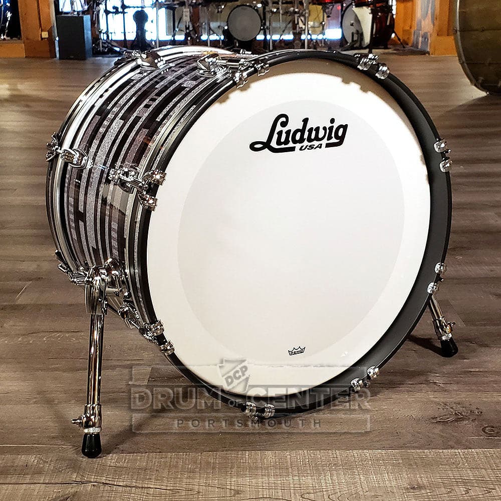 Ludwig Classic Maple Digital Black Sparkle 20x12 Bass Drum