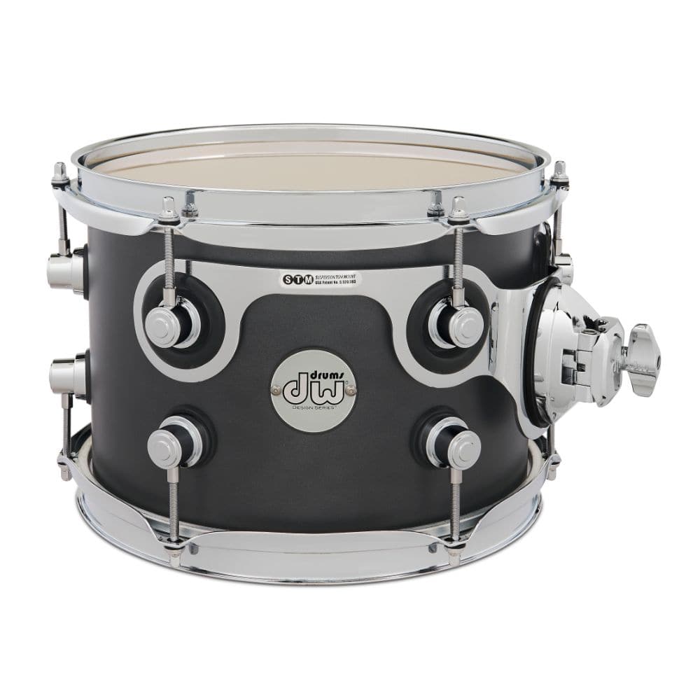 DW Design 12x8 Tom Satin Iron Metallic