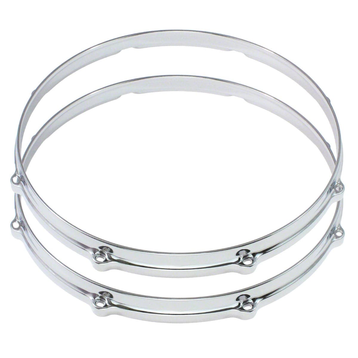 Noble & Cooley Die Cast Hoops 16" 8-Hole Pair Chrome