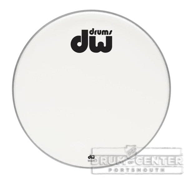 DW 22" Double A Coated Bass Drum Head - DRDHACW22K