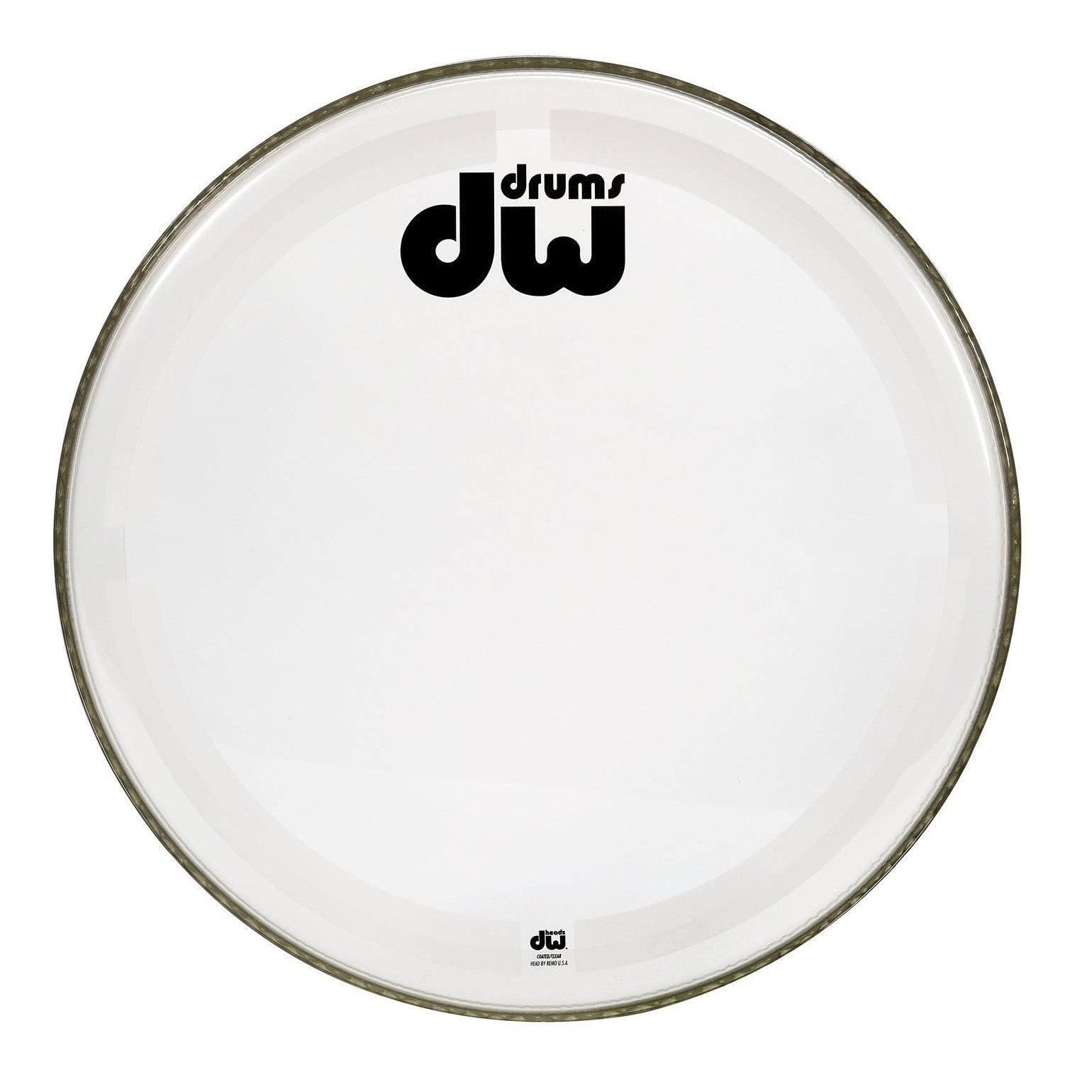 DW Drum Heads : 26 Inch Coated Clear Bass Drum Head