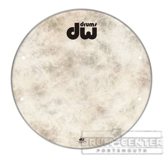 DW Bass Drum Heads: 20 Inch Fiberskyn Bass Drum Head