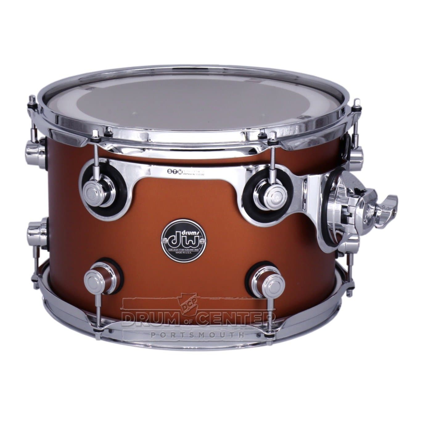 DW Performance Rack Tom 12x9 Hard Satin American Rust