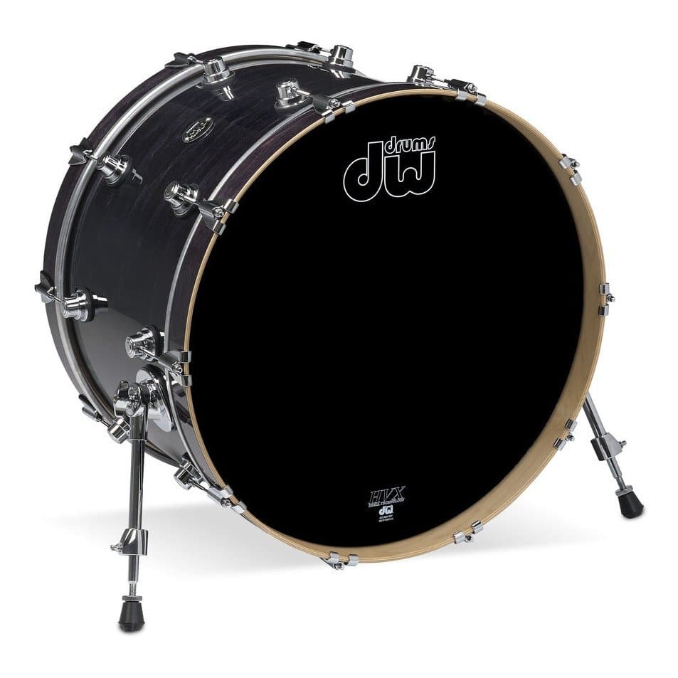DW Performance Bass Drum 22x14 Ebony Stain