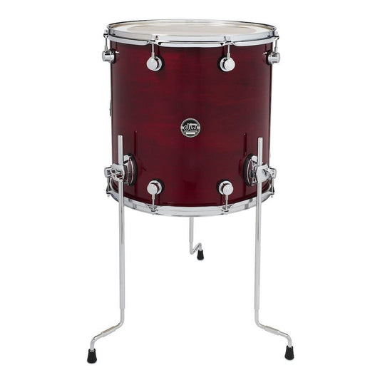 DW Performance Floor Tom 16x16 Cherry Stain