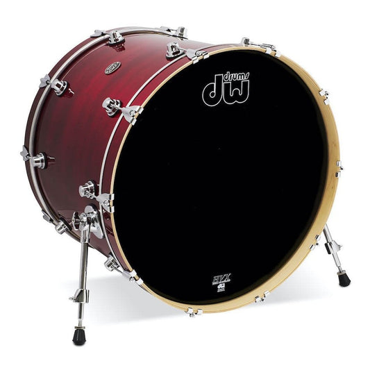 DW Performance Bass Drum 24x18 Cherry Stain